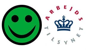 Grøn smileys Rengøring